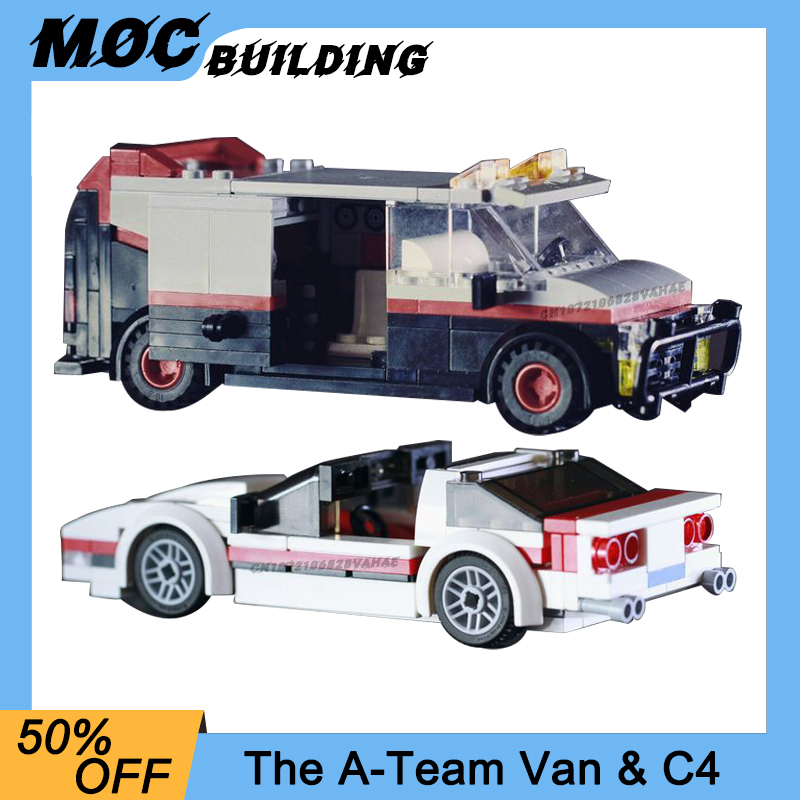 Tech Accessories Gifts - MOC Classic TV City Vehicle A-Team