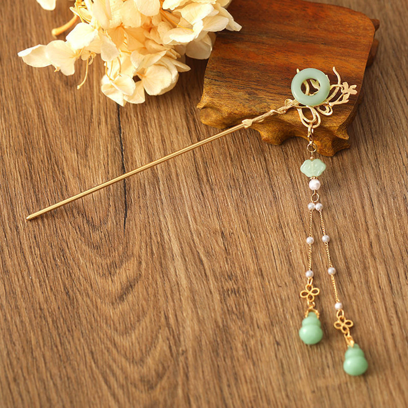 Tech Accessories Women - Chinese Style Glass Hairpin For Women