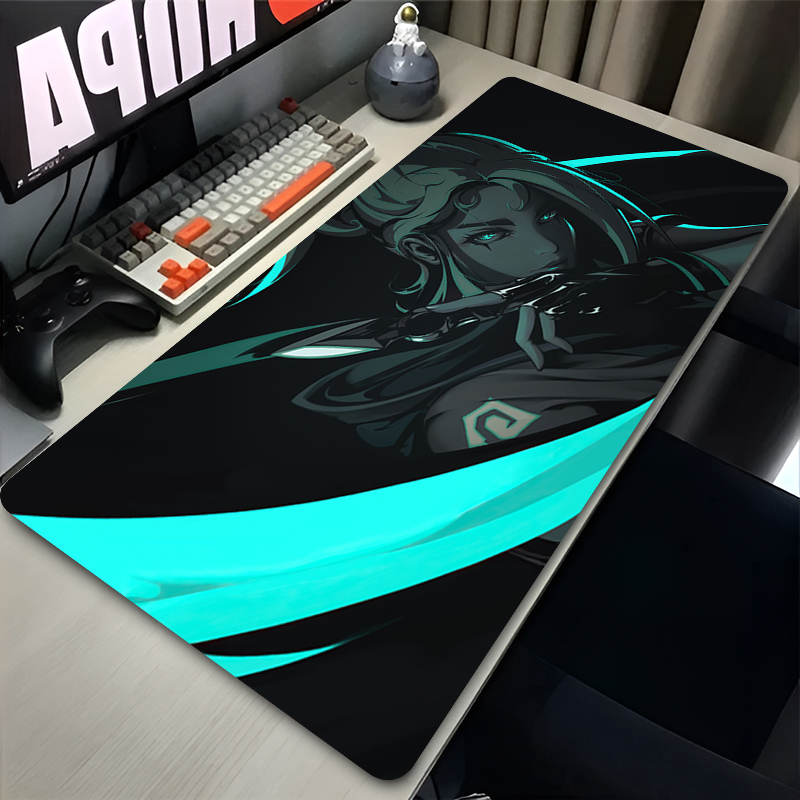 Tech Accessories For Desk - Mouse Pad Hot Game Valorant Jett