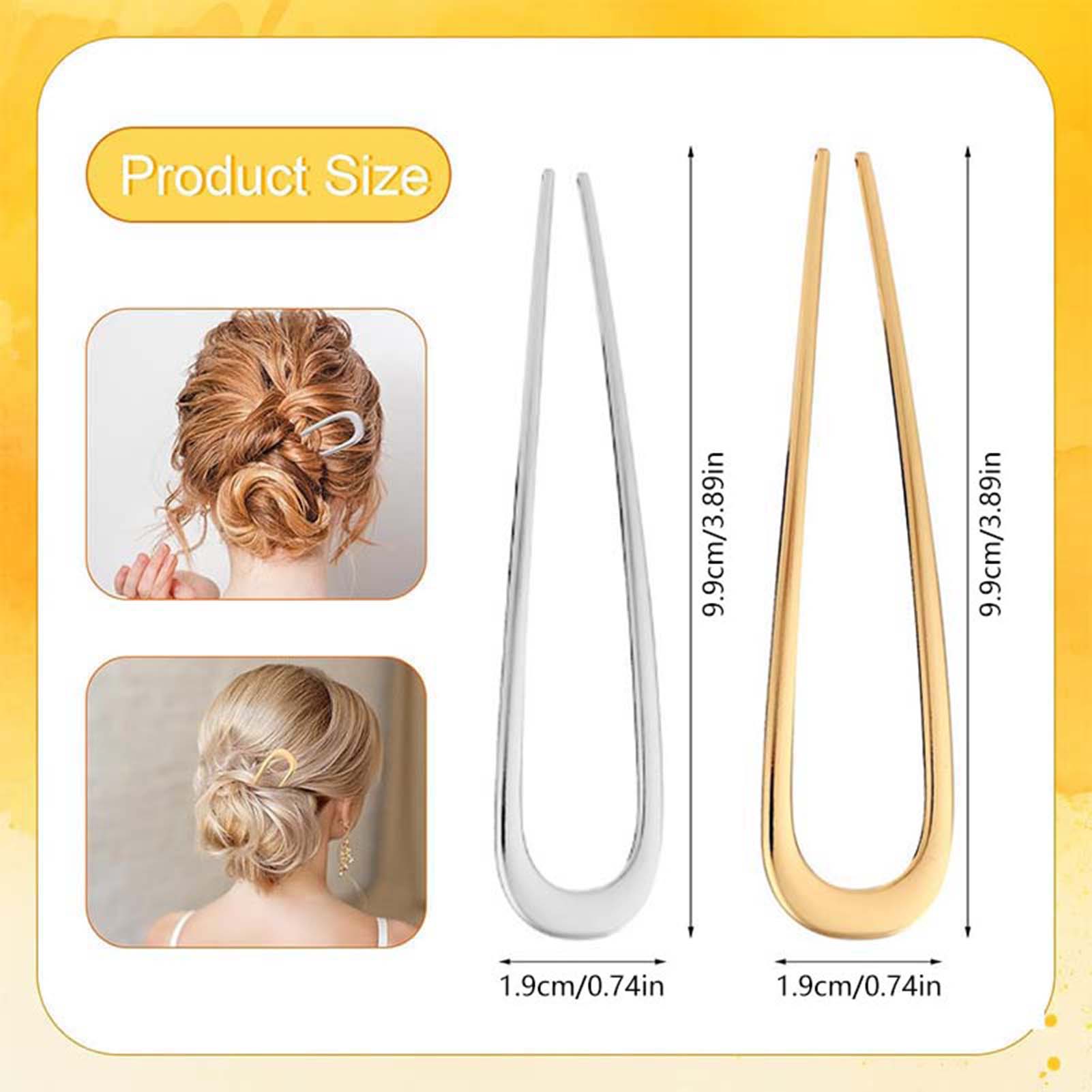 French U Shaped Hair Pins Vint - огляд і ціна Tech Accessories Women