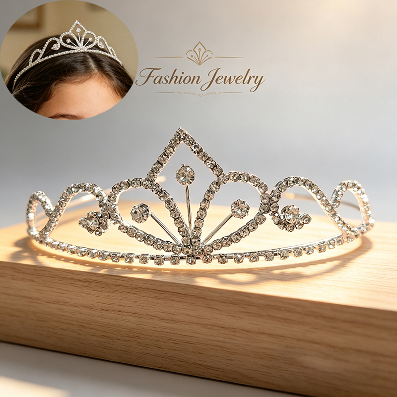 Silver Color Rhinestone Bridal - огляд і ціна Tech Accessories Women