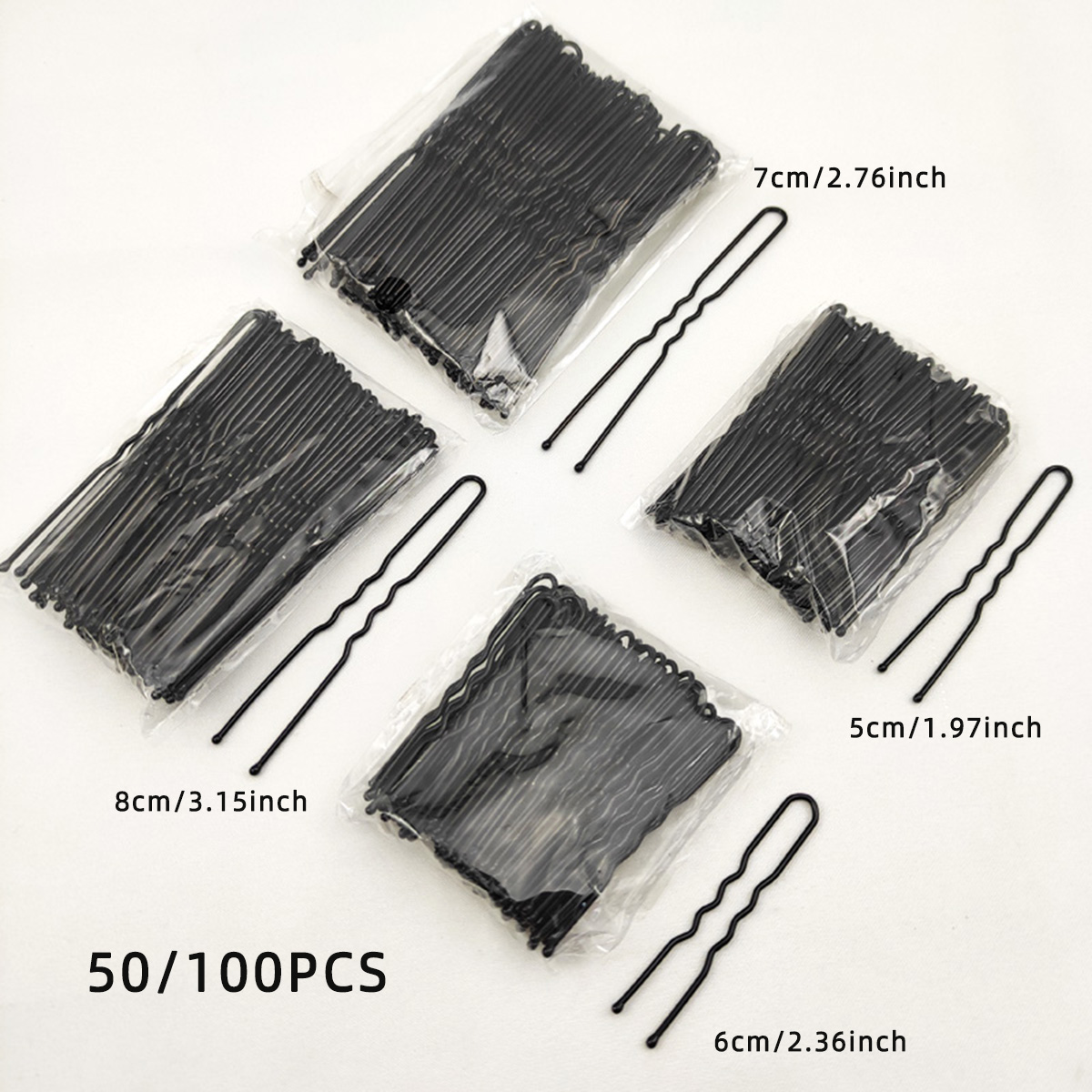 50/100 PCS Women 5/6/7/8 cm Ha - огляд і ціна Tech Accessories Women
