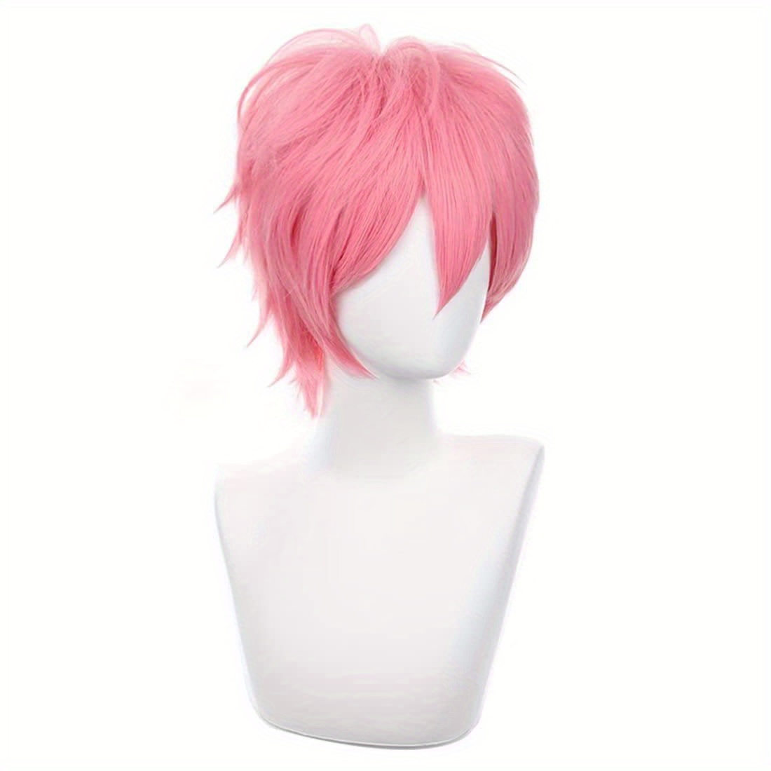 Short Pink Cosplay Wig Short S - огляд і ціна Tech Accessories For Men