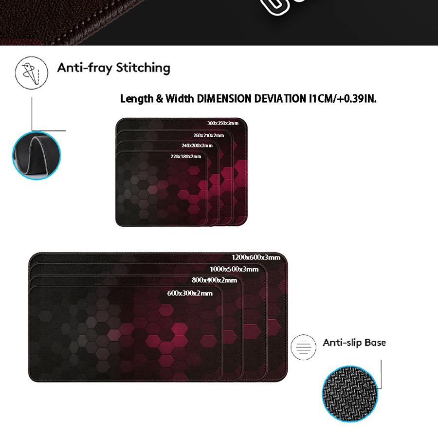 Red Honeycomb Tech Mouse Pad o - огляд і ціна Tech Accessories For Laptop