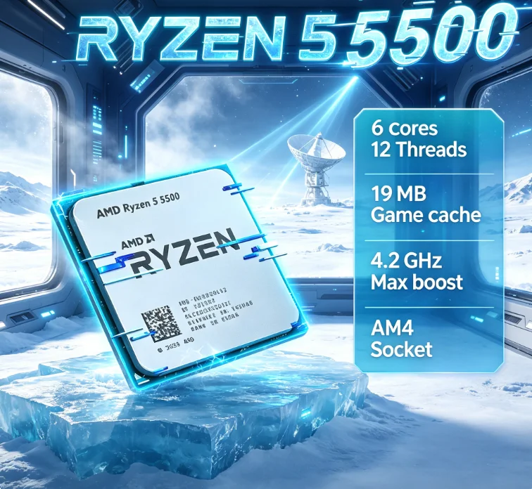 AMD Ryzen 5 5500 Entry Level Z - огляд і ціна Amd Cpu Ryzen 5