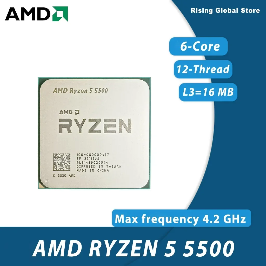 AMD Ryzen 5 5500 Entry Level Z - огляд і ціна Amd Cpu Ryzen 5