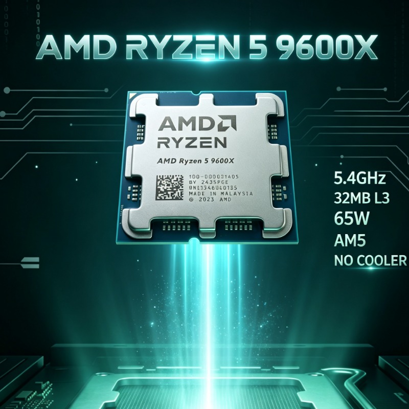AMD Ryzen 5 9600X Video Editin - огляд і ціна Amd Cpu Ryzen 5