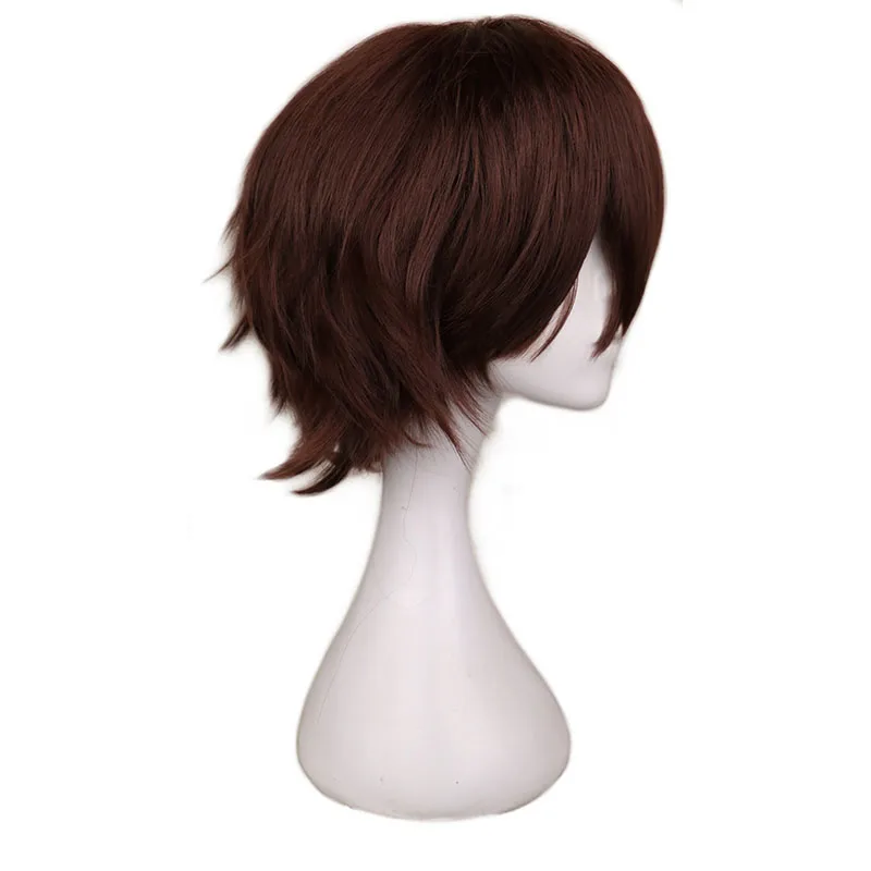 Short Dark Brown Wig for  Cosp - огляд і ціна Tech Accessories For Men