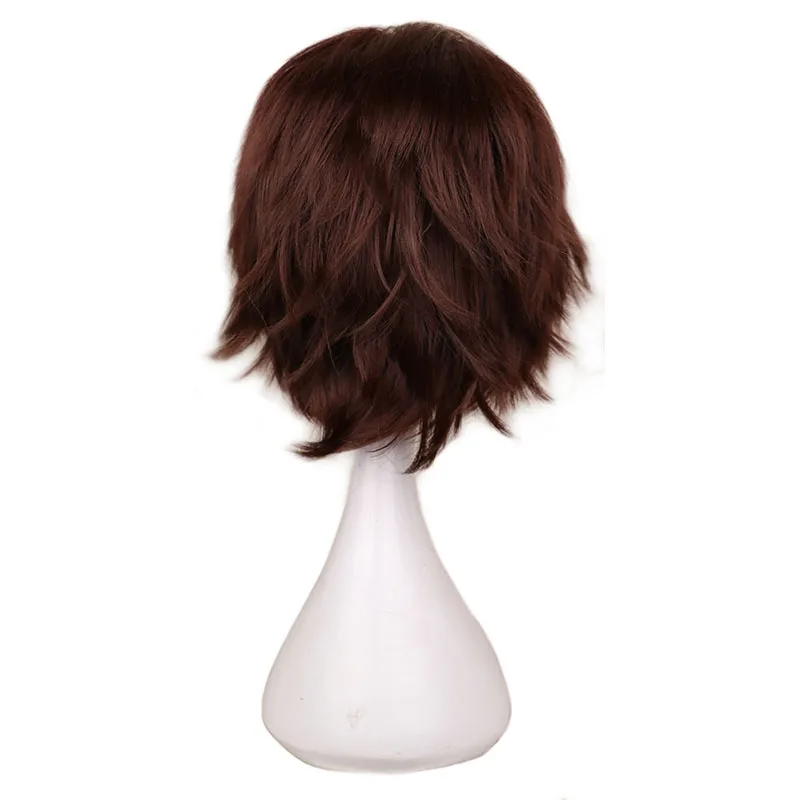 Short Dark Brown Wig for  Cosp - огляд і ціна Tech Accessories For Men
