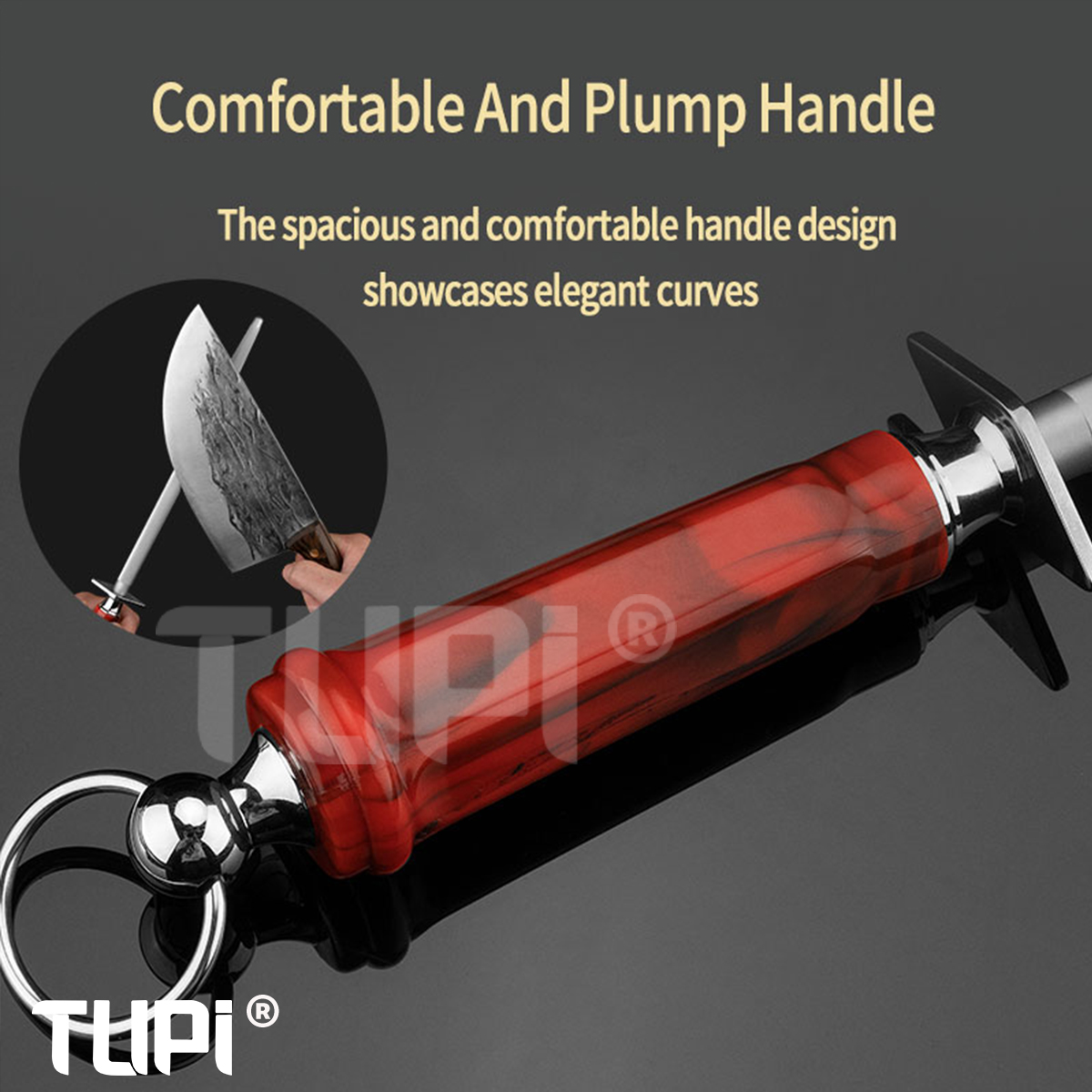 TUPI Honing Rod Professional C - огляд і ціна High Tech Kitchen Accessories