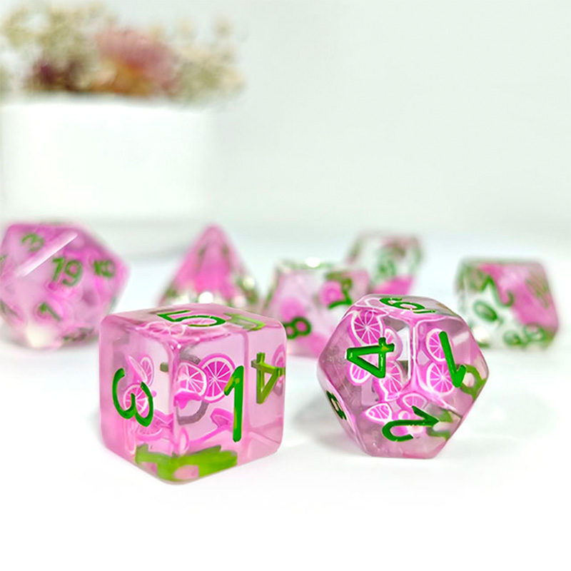 7Pcs/Set Dices Board Games Acc - огляд і ціна Tech Accessories For Desk