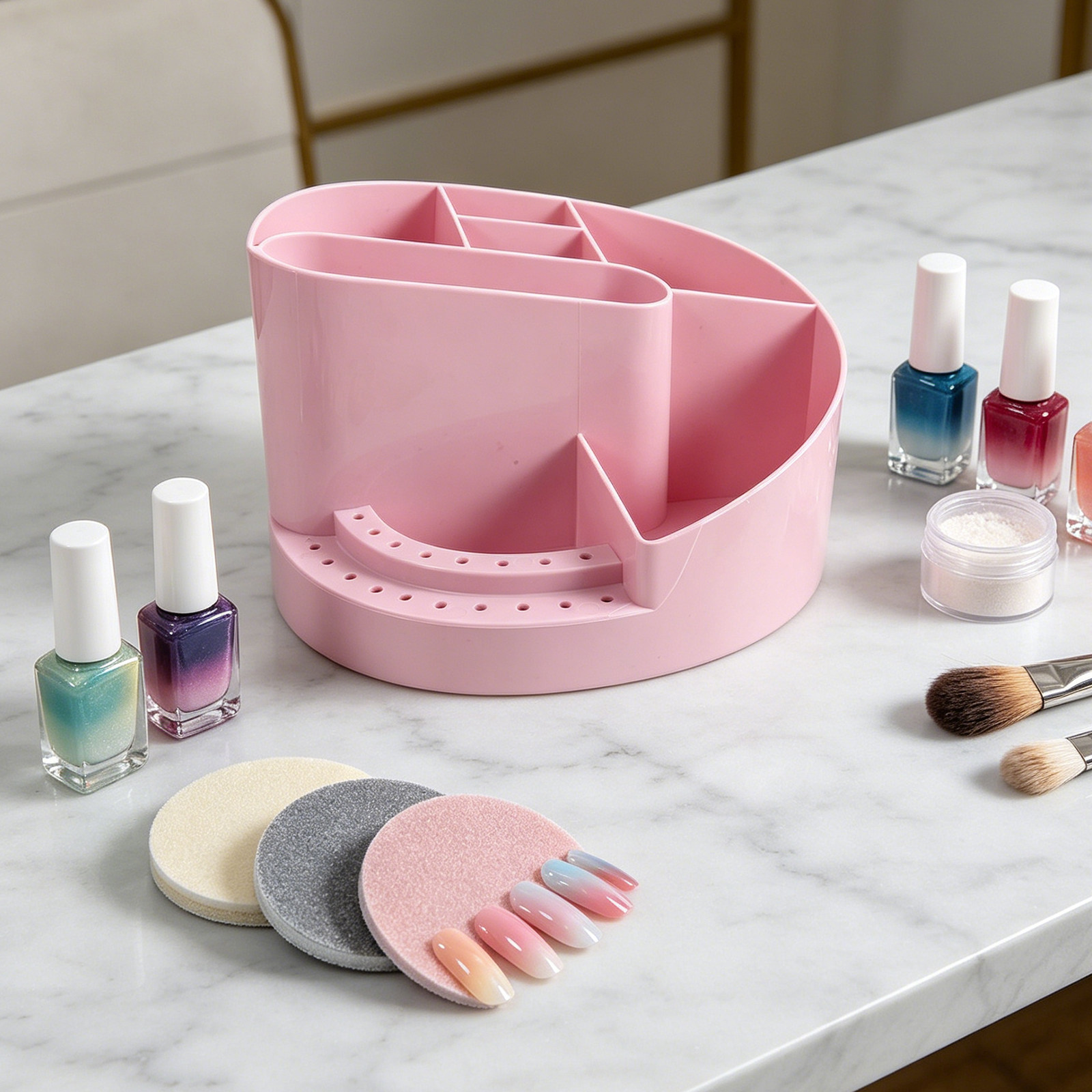 Nail Organizer Storage Box 7 C - огляд і ціна Tech Accessories For Desk