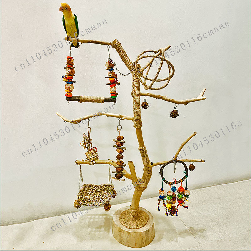 NEW Branch Bird Stand Log Deco - огляд і ціна Tech Room Accessories