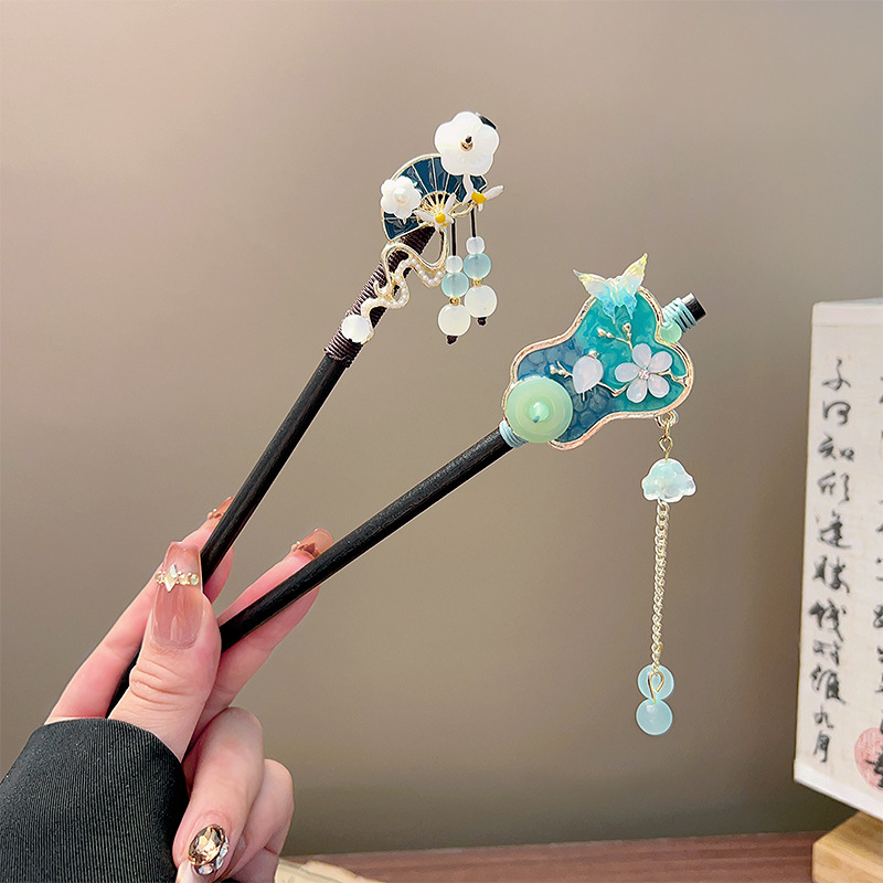 Classic Tassel Hair Stick Blac - огляд і ціна Tech Accessories Women