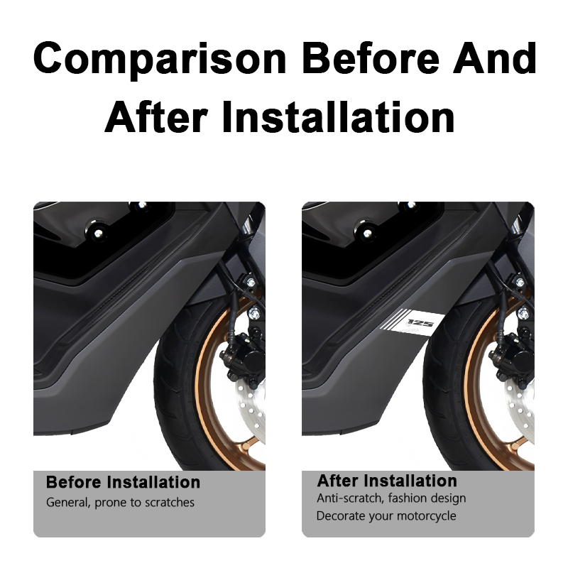POSFIRA Motorcycle Fairing Sti - огляд і ціна Nmax Tech Max Accessories